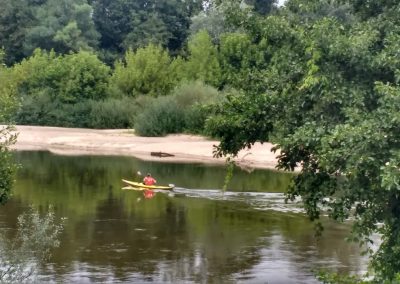 Canoë sur l'Allier